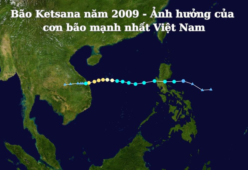 cơn bão lớn nhất việt nam