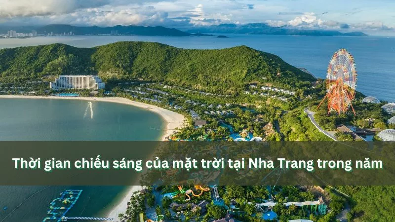 Thời gian chiếu sáng ở Nha Trang