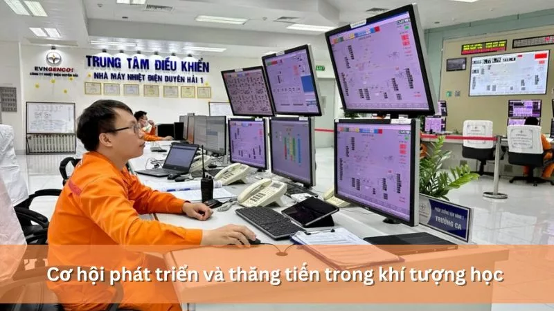 Cơ hội phát triển ngành khí tượng học