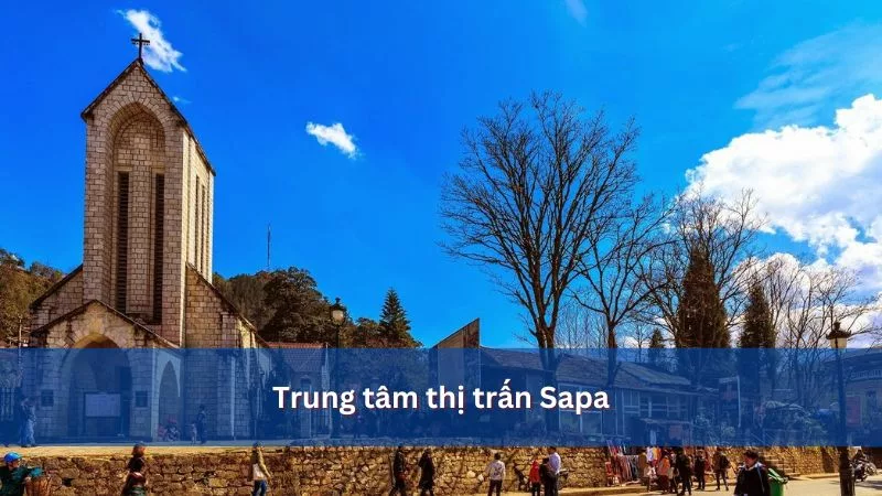 Săn tuyết trung tâm thị trấn Sapa