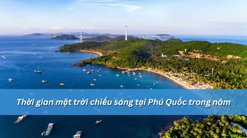 Thời gian chiếu sáng ở Phú Quốc